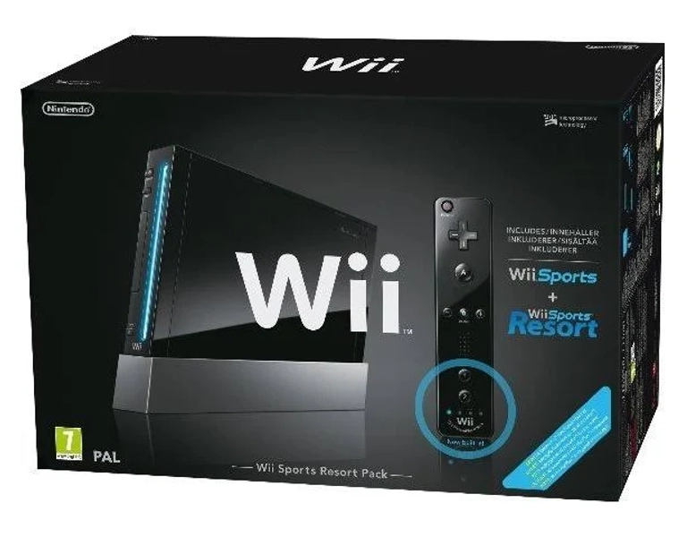 Nintendo Wii Black Console