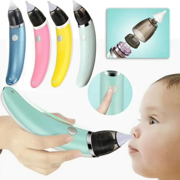 Aspirador Nasal Electrico Para Bebes Sacamocos Carga Usb