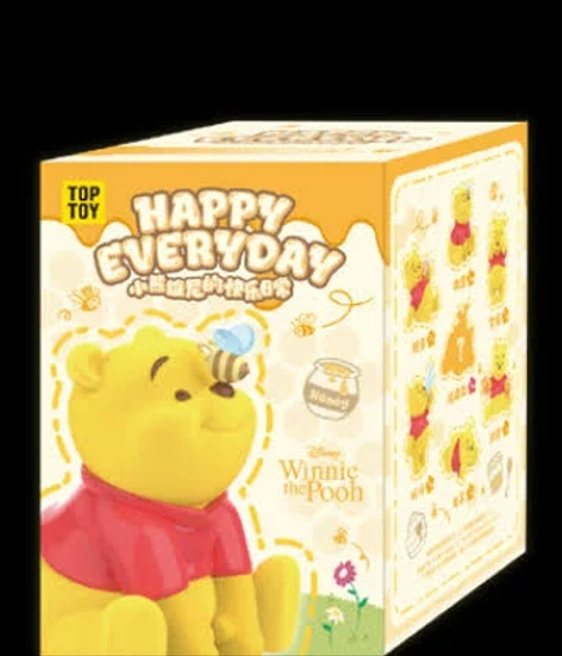 WINNIE THE POOH Happy Daily Life Blind Box - One Box(Random)