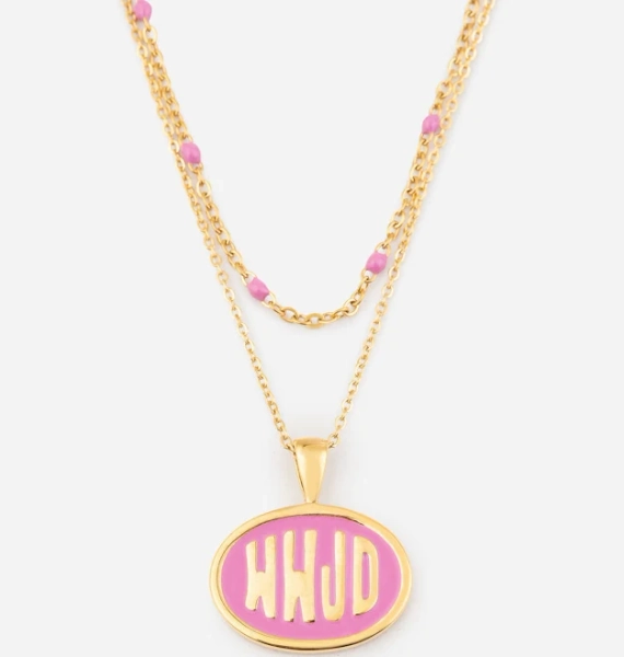 Elevated Faith WWJD Necklace Set