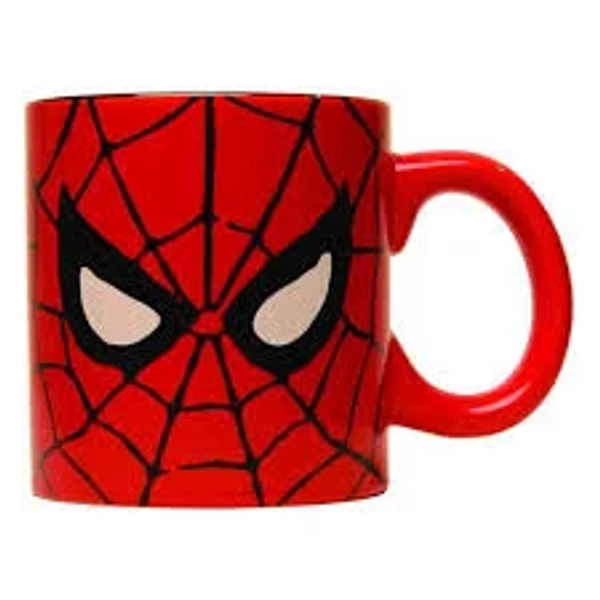 Icup Marvel Comics Spider-Man Face Embossed Ceramic Mug