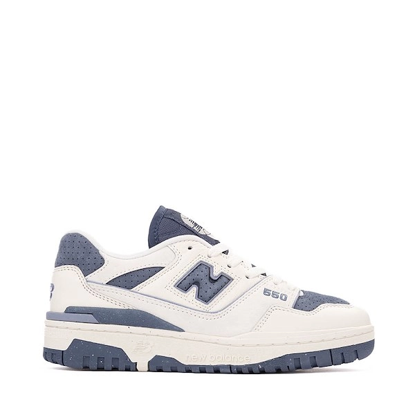 Womens New Balance 550 Athletic Shoe - Sea Salt / Vintage Indigo