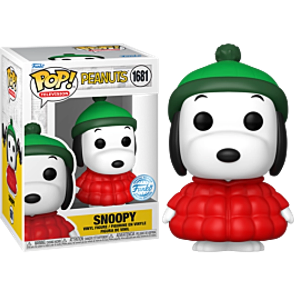 Peanuts - Snoopy in Coat Pop! Vinyl Figure