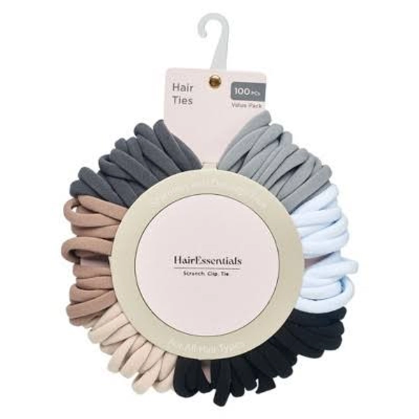 Hair Essentials Women's Seamless No- Damage Hair Ties