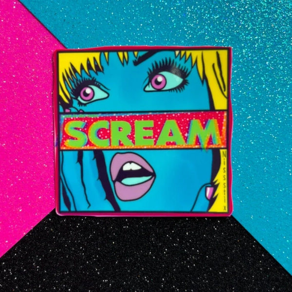 Favorite Scary Movie #1 - 7 pc. Sticker Pack for Laptops, iPhones, Hydroflasks | Cute Planner and Craft Supplies | Scream