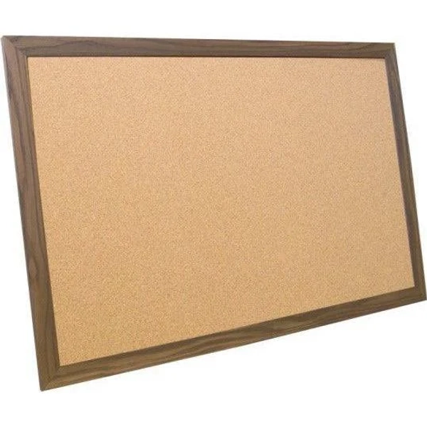 Economy Wood Framed Corkboard