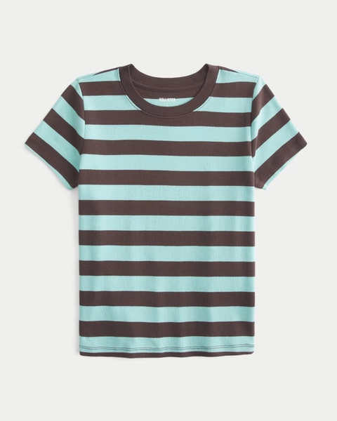 100% Cotton Crew Baby Tee