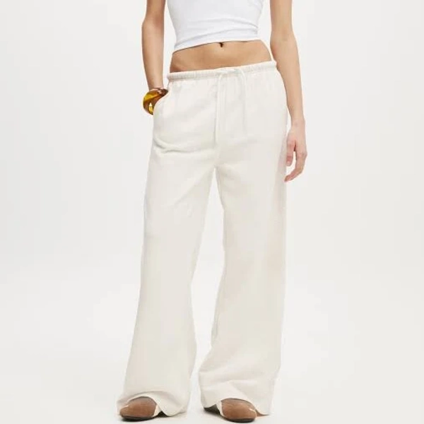 Cotton On Women's Classic Fleece Wide Leg Sweatpants