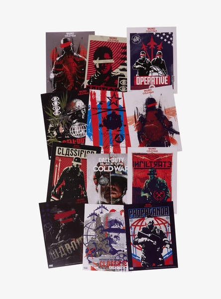 Call Of Duty: Black Ops Cold War Poster Set