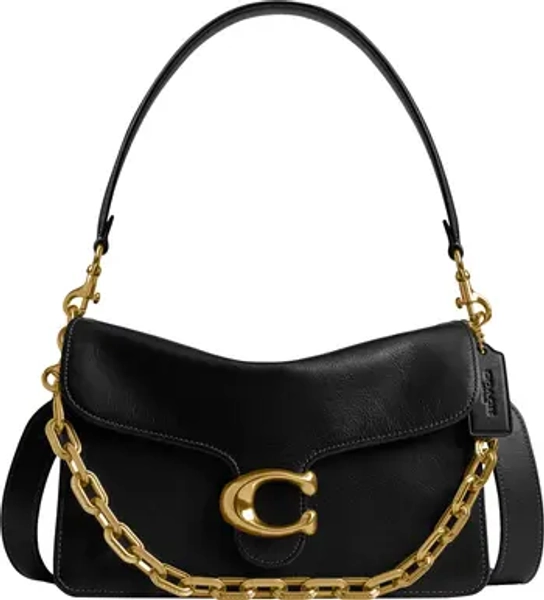 Tabby Chain Smooth Leather Shoulder Bag