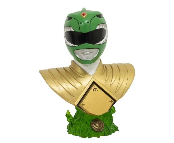 Diamond Select Power Rangers L3D Green Ranger 1/2 Scale Bust