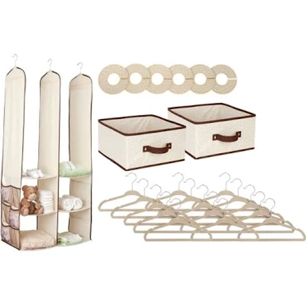 Delta Children 24-Piece Nursery Storage Set