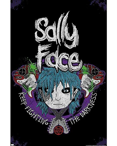 Sally Face Guitars Poster