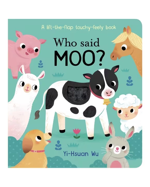 Who Said Moo? by Yi-Hsuan Wu - Book - Fs - Miscellaneous