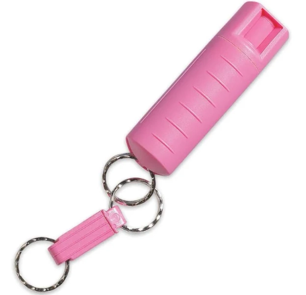 Sabre Red Pepper Spray Pink Hard Case