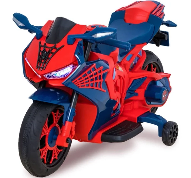 Marvel Toys Spiderman Motorcycle Battery Ride On Toy