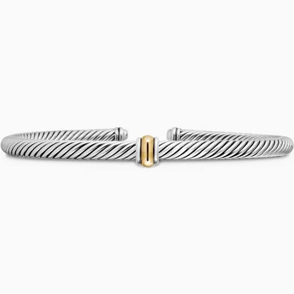 David Yurman Classic Cable Station Bracelet
