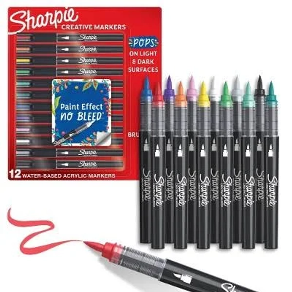 Sharpie Creative Brush Tip Markers