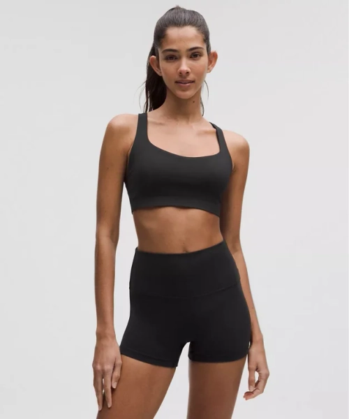 FlexyFlex Strappy Yoga Bra *Light Support, A-C Cups - White - L/XL