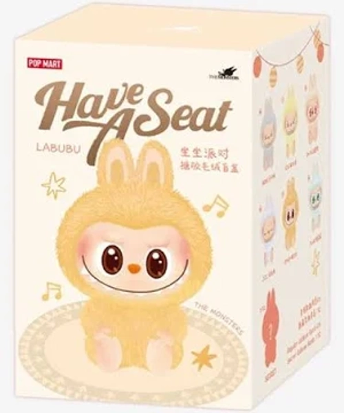 LABUBU The Monsters Have a Seat Vinyl Plush Blind