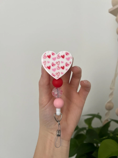 Badge Reels, Nurse Badge Reels, Heart Badge Reels, Badge Reels, Badge Reels, Nurse Badges, Retractable Badge Reel, Valentines Badge Reel