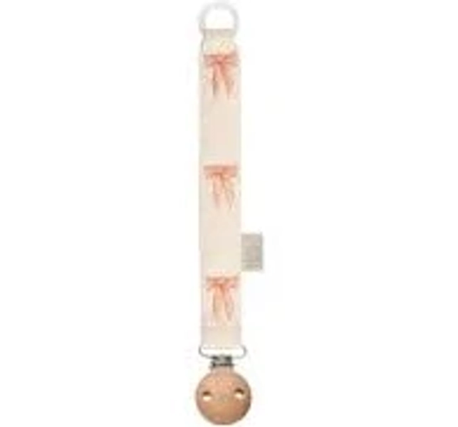 Cam Cam Copenhagen Bows Embroidered Pacifier Holder
