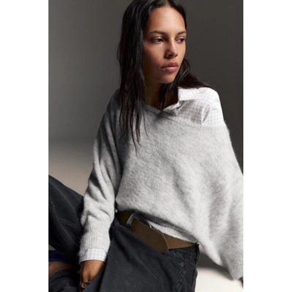 Asymmetric Knit Jumper
