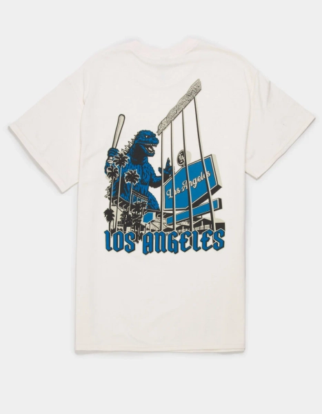 RSQ Mens Los Angeles Tee - CREAM - S