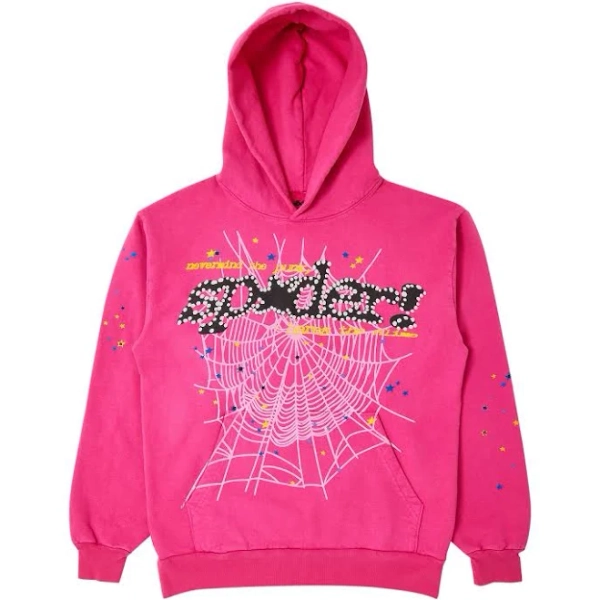 Sp5der P*nk V2 Hoodie 'Pink' | Men's Size XXL