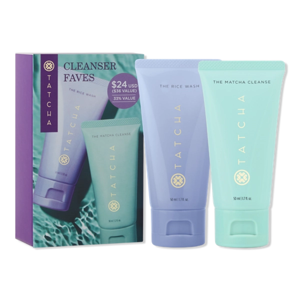 Cleanser Favorites: Rice Wash & Matcha Cleanser Value Set