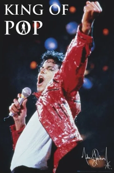 Michael Jackson King of Pop Poster