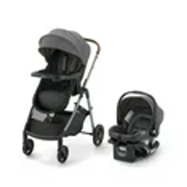 Système de voyage Graco Modes Trio, poussette et siège d'auto Hemlock