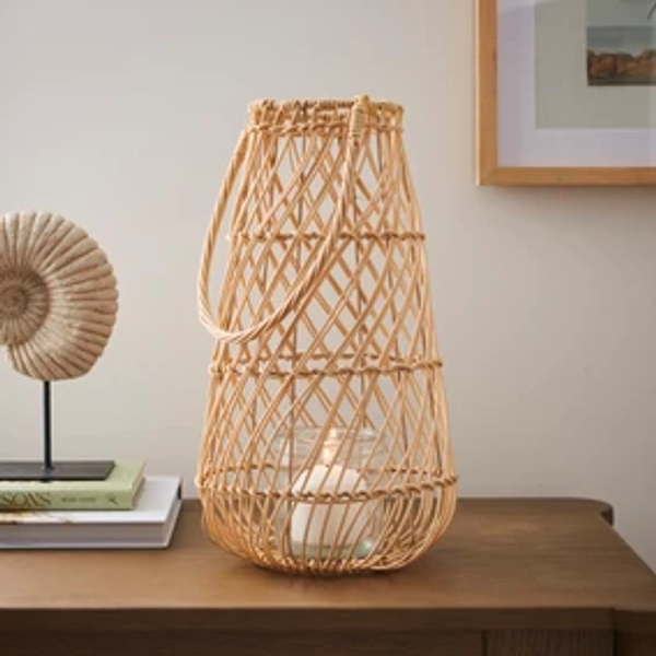 Large Rattan Lantern