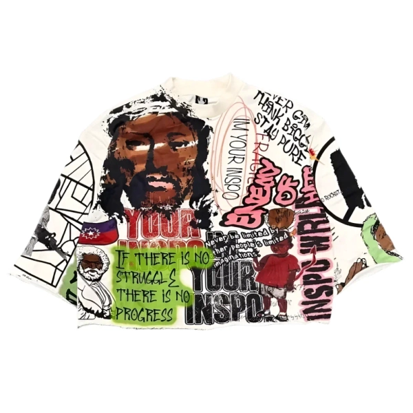 Graffiti Print Top