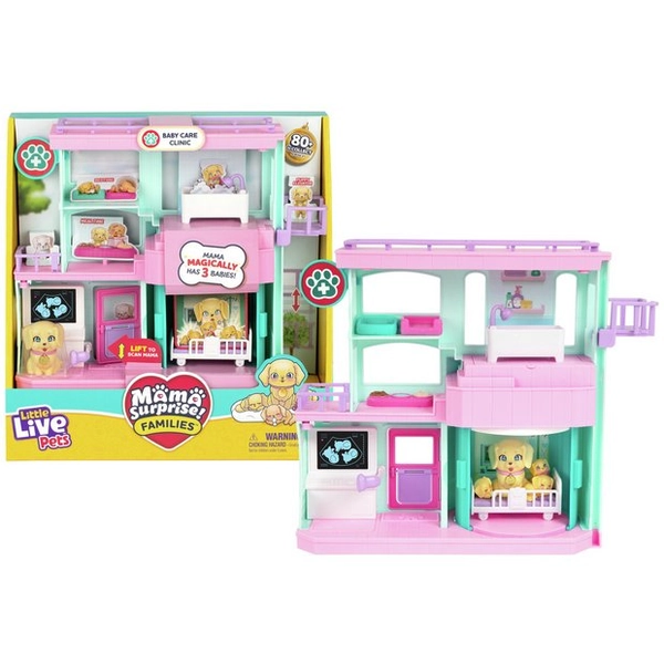 Buy Little Live Pets Mama Surprise Families Baby Care Clinic | Playsets and figures | Argos