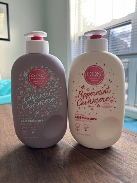 Eos Holiday Limited Peppermint Cashmere Body