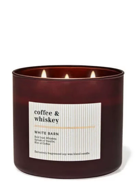Bath & Body Works Coffee & Whiskey Candle