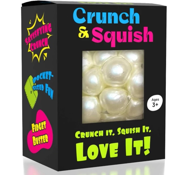 Crunch & Squish Stress Ball - Variety Pearl