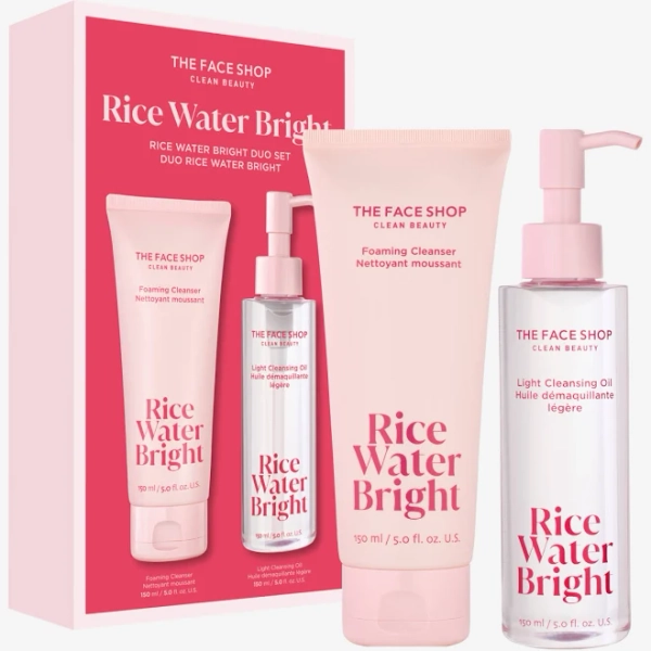 The Face Shop Rice Water Bright Duo Set