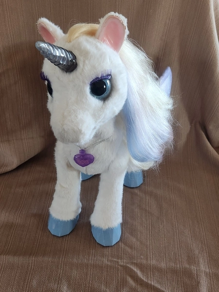 Fur Real Friends StarLily My Magical Unicorn Plush Interactive Pet 