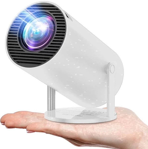 Artsea Projector 4K 1080p Support Mini Projector Smart for Movie Projection Compatible with Phone
