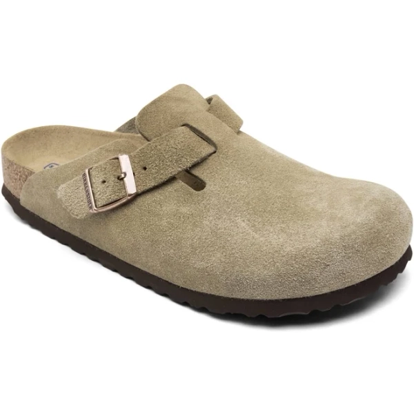 Birkenstock Boston Soft Footbed Suede