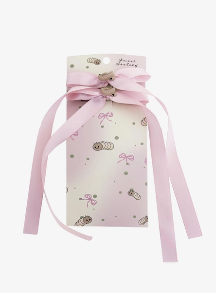Sweet Society Maggot Pink Hair Bow Set