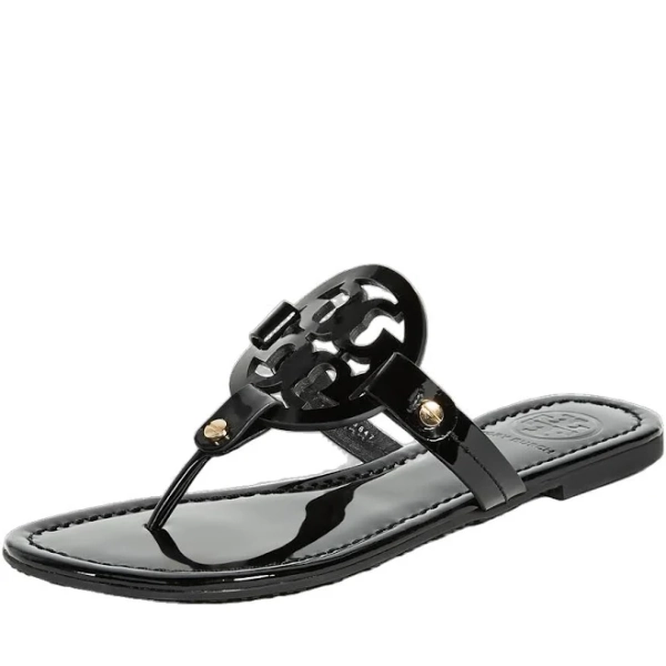 Tory Burch Miller Patent Thong Sandal