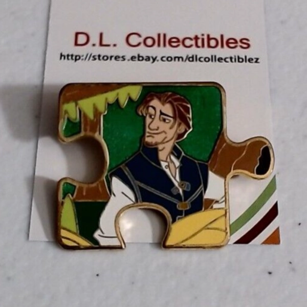 Disney Tangled Character Connection Puzzle LE 900 Flynn Rider Pin