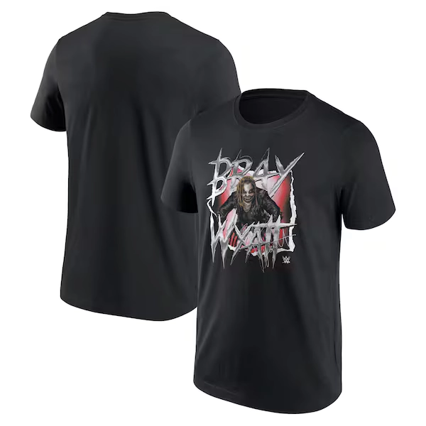 WWE Bray Wyatt Metallic T-Shirt - Black - Mens