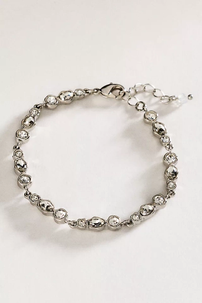 By Anthropologie Mixed-Cut Crystal Bracelet