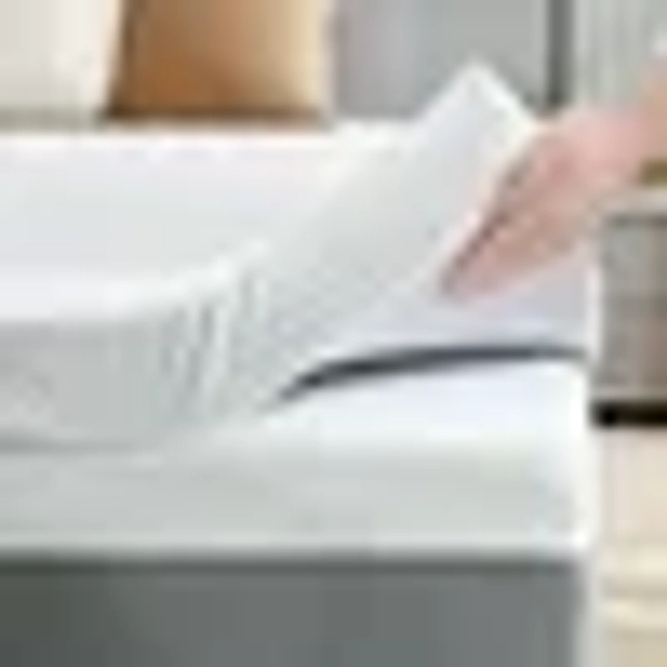 BDEUS 2 Inch Gel Memory Foam Mattress Topper, Cool Gel Infused Foam Bed Topper, Pressure Relief, Removable Soft Cover, Twin Size
