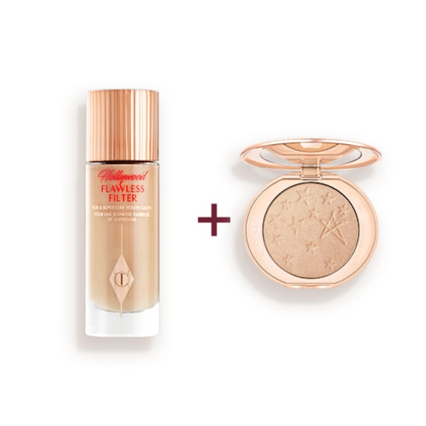 HOLLYWOOD FLAWLESS FILTER & GLOW GLIDE HIGHLIGHTER DUO - LIMITED TIME OFFER