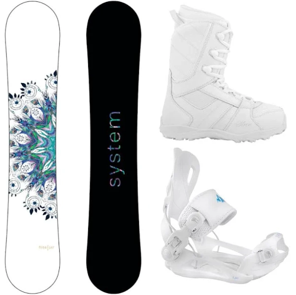 LUX Boots Complete Snowboard Package